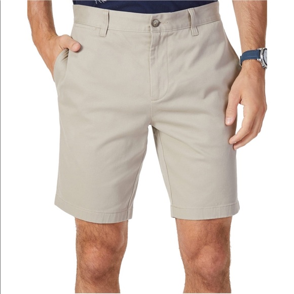 mens skinny khaki shorts